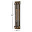Pearson 1 - Bulb Outdoor Flush Mount-748899717-748899716
