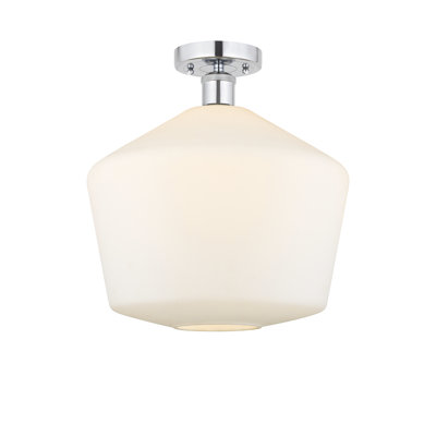 Amylea Glass Semi Flush Mount