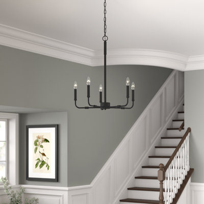 Aarshiya 5 - Light Dimmable Classic / Traditional Chandelier