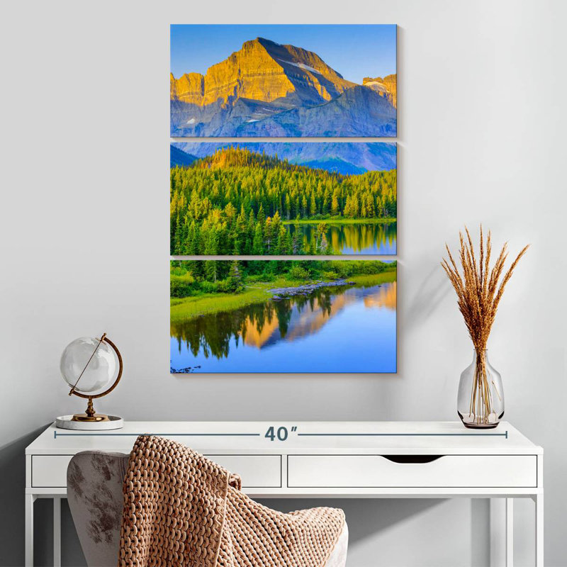 Alvord Swiftcurrent Lake, 32" H x 20" W
