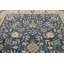 Tapis décoratif en laine de conception unique noué à la main New Age/bleu marine/beige 8 pi 4 po x 10 pi 3 po New Age Khotan