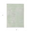 Tapis extérieur lavable géométrique vert menthe 3 pi x 5 pi