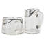 Art Noveau Glass Sugar And Creamer Set