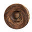 Lightning Wood Lodge Decorative Bowl in Brown