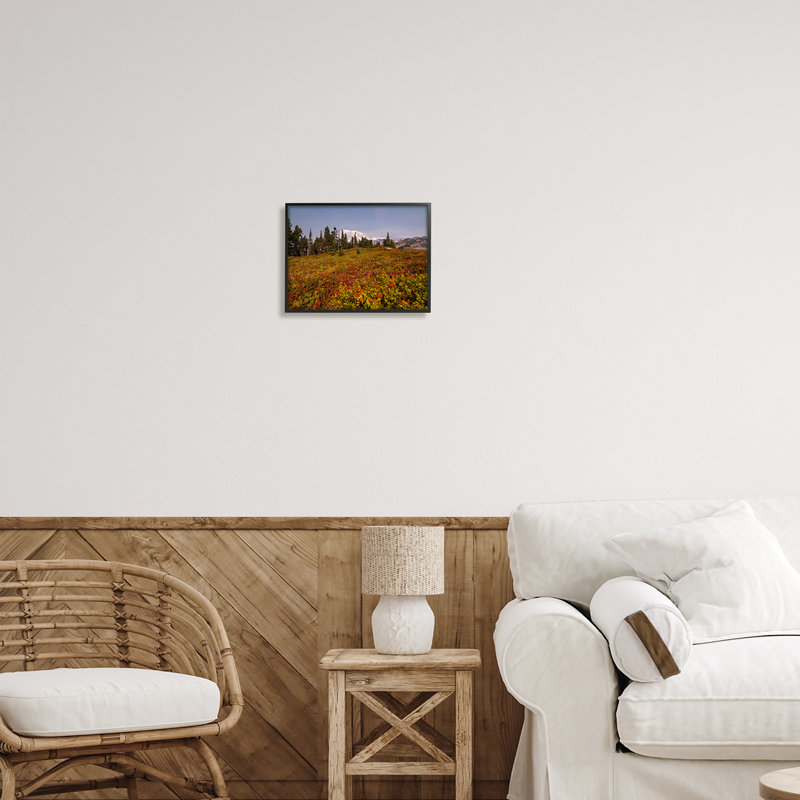 Conception d'art sur toile Stupell Industries Mountain Meadow par Aaron Matheson, H 11 po x l 14 po x P 1,5 po