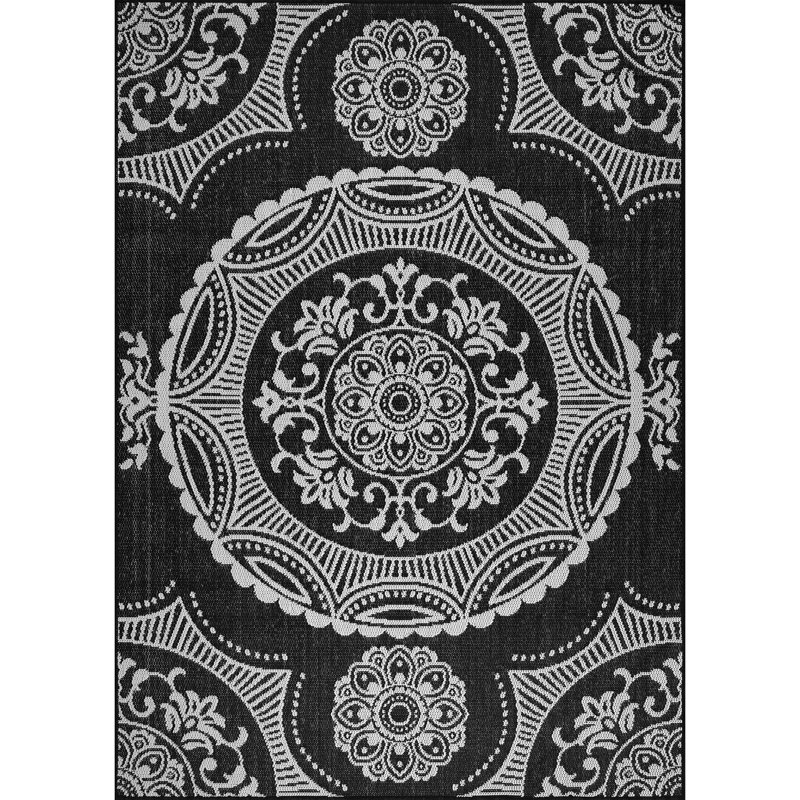 Waikiki Geometric Indoor/Outdoor Rug, Rectangle 8' x 10'