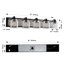 Luminaire de meuble-lavabo 40 po