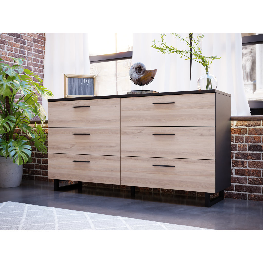 Baek 6 - Drawer Double Dresser