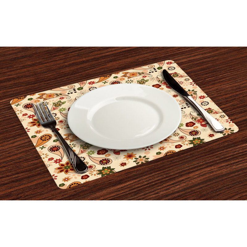 Récapitulatif 18,5" motif cachemire