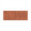 Tête de lit murale en panneau de fibres à densité moyenne de style brun pour chambre à coucher grand lit, grain de bois vertical ondulé bohémien moderne-129420173