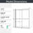 Semi-Frameless Double Sliding Shower Door-127317746