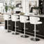 Ensemble de 4 tabourets de bar pivotants réglables en hauteur Classic-130042098-130042099