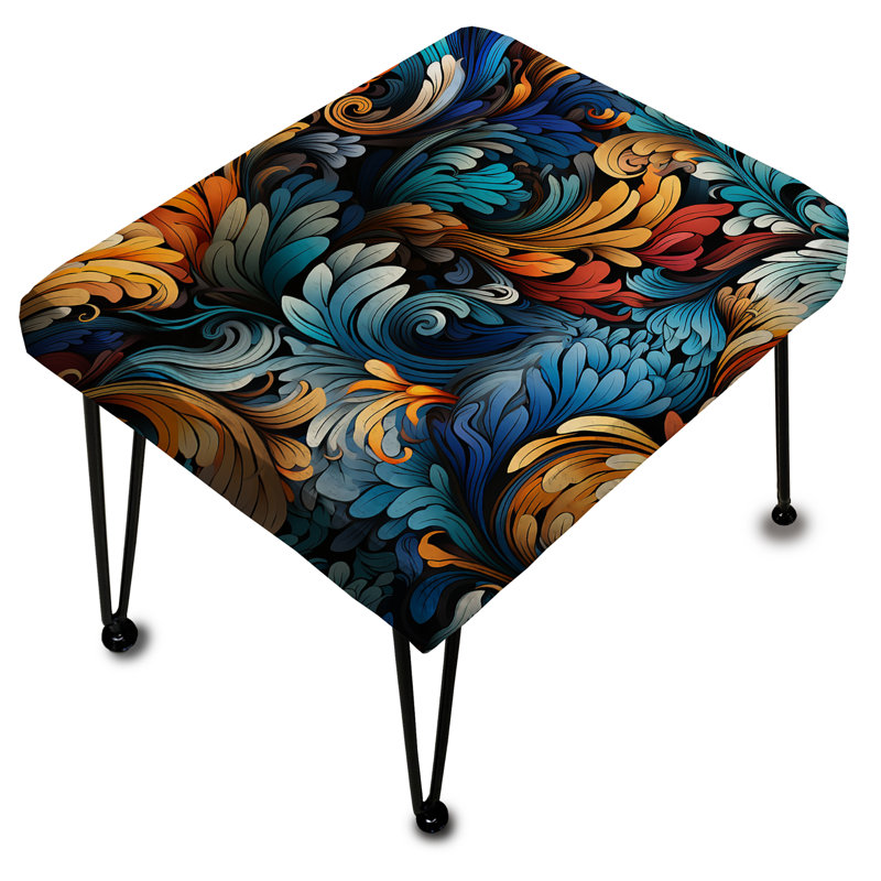 Urban Fusion Paisley Pattern - Paisley Rectangle Ottoman
