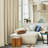 Lythrodontas Faux Linen Total Blackout Curtain Panels-75185242-75185229