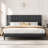 Upholstered Bed Frame with Wing Side-2055948968-2087508595