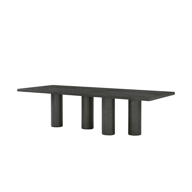 Maxwell Dining Table, Obsidian