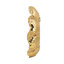 S/2 Gold Rose Hanging Wall Accents