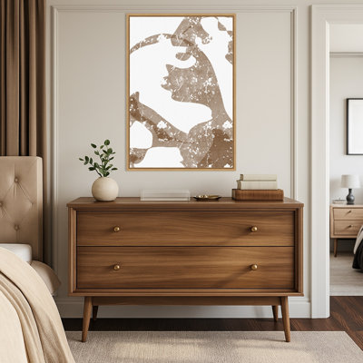 «Harmony of the Soul» par Yuli Saputra, reproduction d'art sur toile encadrée