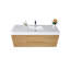 Ensemble de meuble-lavabo mural simple 59 po Mitul-1172269260
