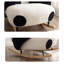 Chaise en tissu doux avec structure en caoutchouc-108996911