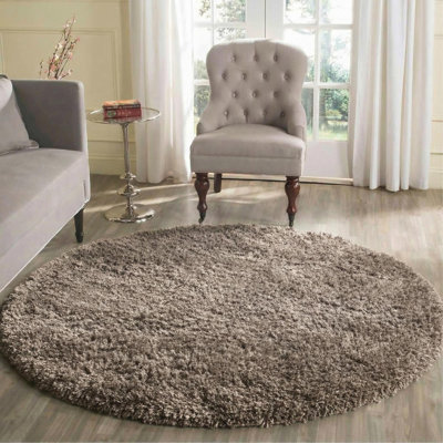 Esterly Light Beige Shaggy Rug