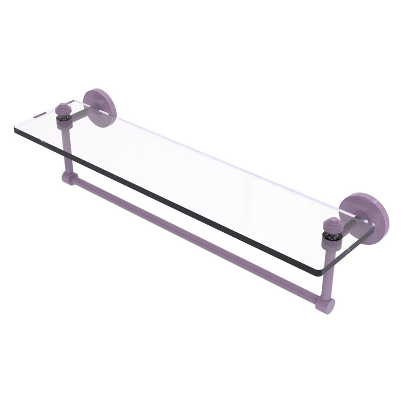 Southbeach with Towel Bar, 5" H x 22" W x 5" D, Lavender