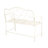 Sunnydaze Outdoor Garden Bench-White-429384934