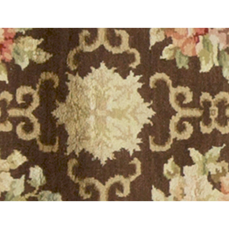 Handmade Silk and Wool Area Rug