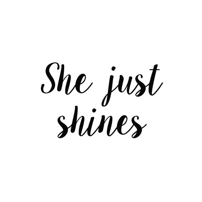 " Shines ", 12" H x 12" W  