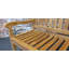 Vicknair Solid Wood Teak Outdoor Bench-2084662898