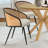 Bertwalda 4 - Person Dining Table Sets With 39.4'' Round Table & 4 Upholstered Boucle Armchairs-1963704699