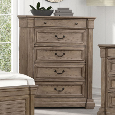 Coffre transitionnel l 38,6 po, gris vieilli