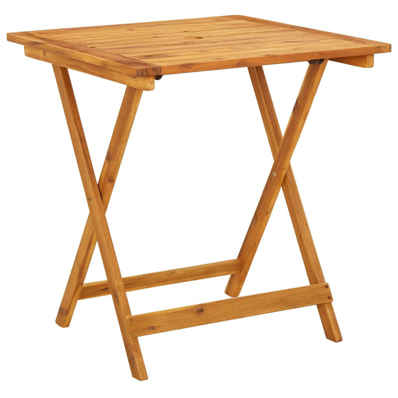 Cordero 2 - Person Wood Patio Dining Set with Square Table