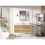 Ensemble de meuble-lavabo simple 48 po avec plateau en quartz Nedjalka