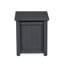 ORTUN 18" Square Metal Propane Tank Cover and Side Table by Real Flame