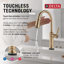 Robinet d'évier de cuisine avec technologie sans contact Renaldi Touch2O-101126089