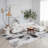 Rug Branch Aneko Classic Indoor Area Rug, Grey Beige, Modern-1468493467