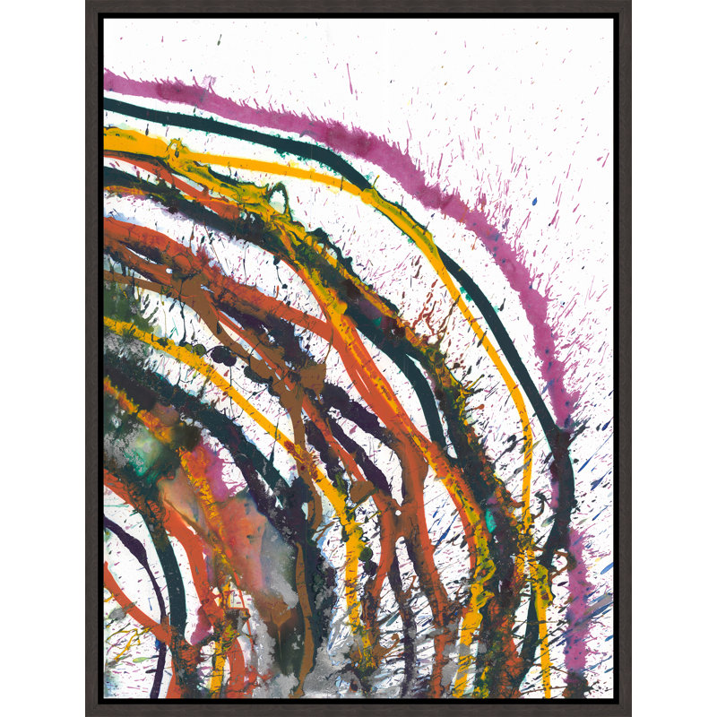 Couleurs Primaries IV Painting by Danielle Davis, Image Brush Gel