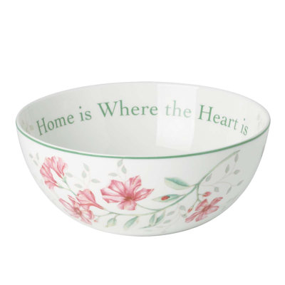 Papillon Lenox 38 oz. Bol à salade Sentiment