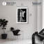 Décoration murale rouge «Red Carpet Ready I Shadowbox Print» par Notoriart, cadre blanc, 30 x 45-193705376-193705380