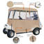 Fairway Buckle Mildew Resistant Golf Cart Cover By Classic Accessories-9521493