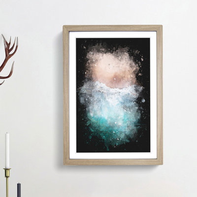 Sandy Beach - Picture Frame Graphic Art Print