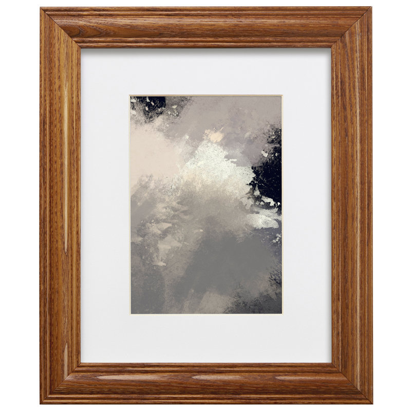 Cadre photo simple Ignacio, Chêne miel, 20 po x 26 po emmêlé à 16 po x 22 po