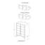 Commode beige Nora