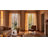 Faux Linen Blend Curtains Rod Pocket & Back tab Semi Sheer Window Treatments Privacy with Light Filtering for Living Room, 2 Panels-734527411-734527414