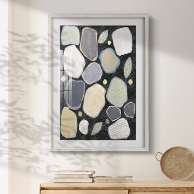 Stony Riverbed I -Framed Print