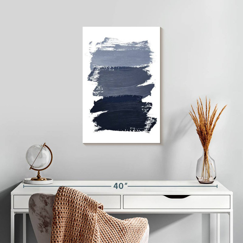 Avery Blue Paint, 24" H x 16" W
