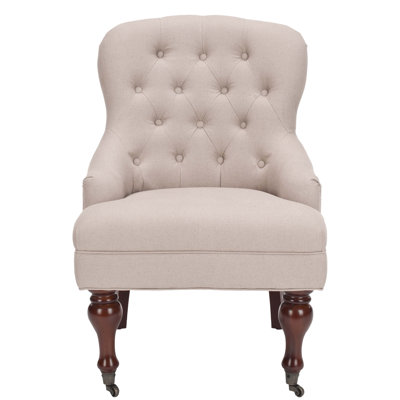 Sadie Upholstered Linen Armchair
