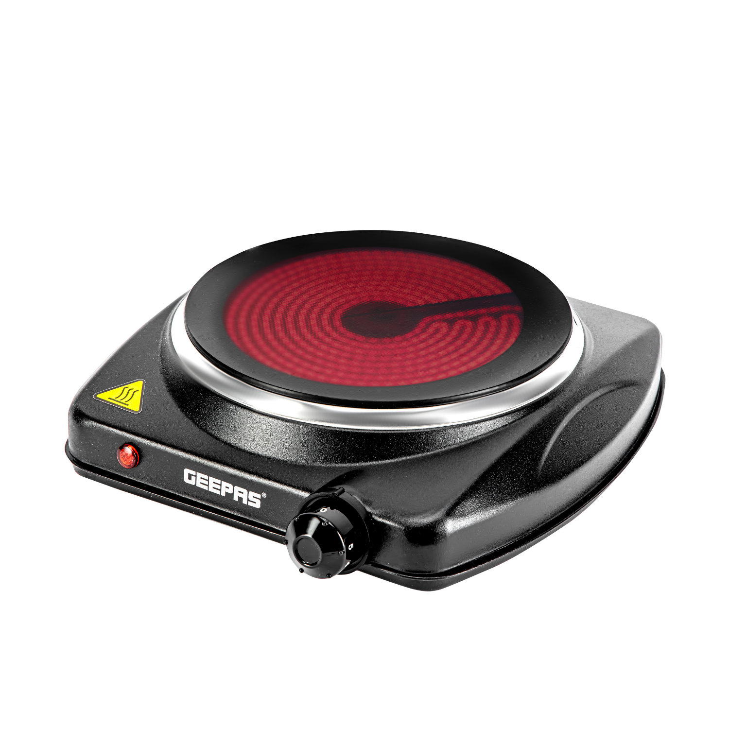 Geepas Single Electric Hot Plate, Ceramic, Portable 1200W Wayfair.co.uk