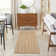 Koebe Geometric Reversible Indoor / Outdoor Area Rug in Tan